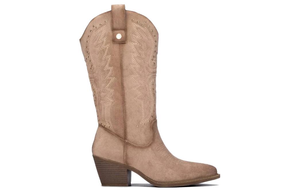 Botas cowboy XTI 146102 en beige para mujer