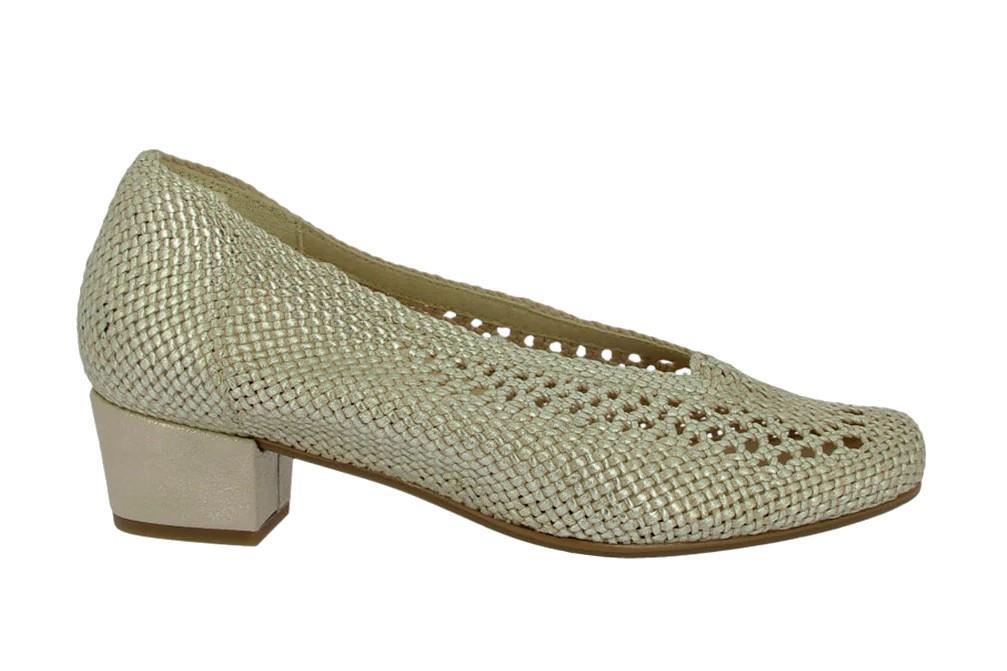 Zapatos de tacón Doctor Cutillas 81254 en platino para mujer