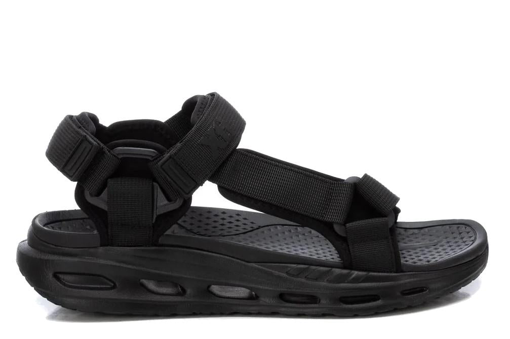 Sandalias deportivas XTI 144105 negras para hombre | Sandalias cómodas y ligeras para verano