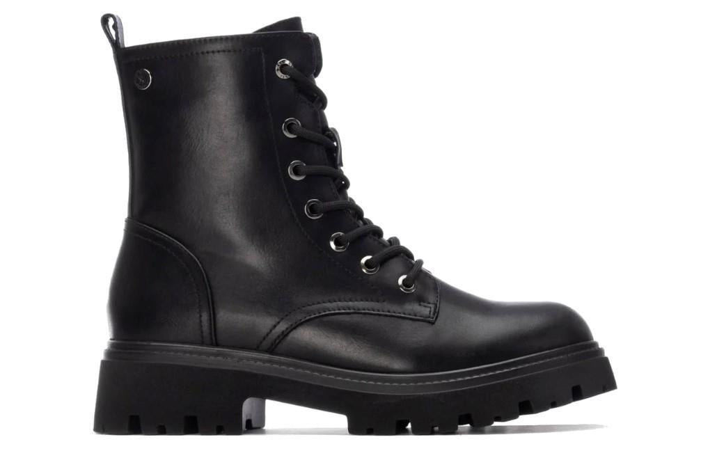 Botines militares XTI 144658 en negro