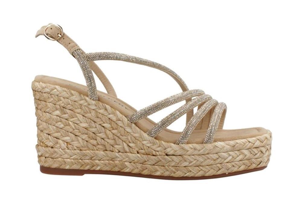 Sandalias con cuña Alma en Pena V2551274 en sand para mujer