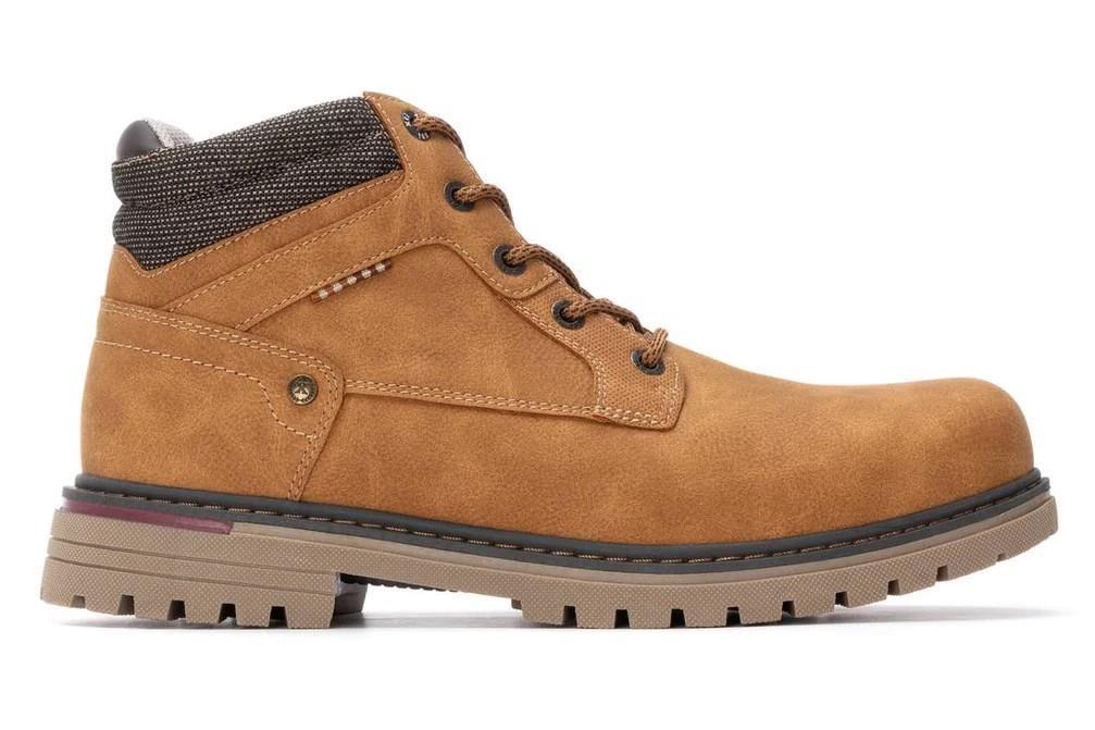Botas con cordones XTI 144564 en color mostaza