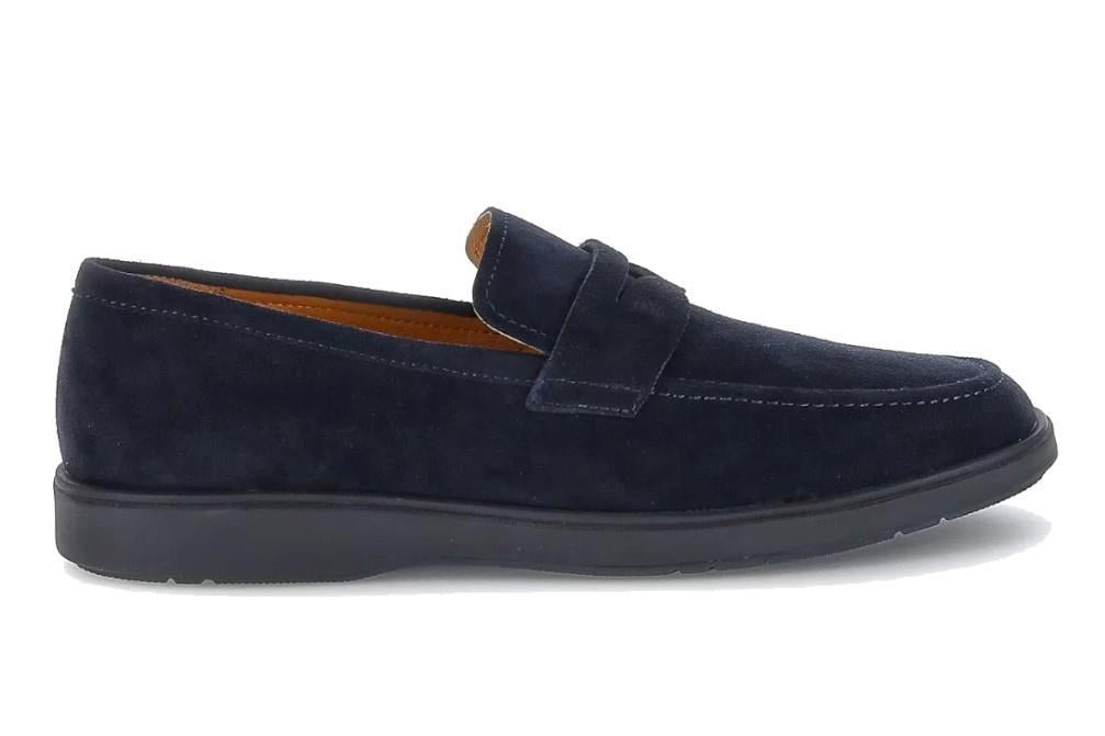 Mocasines Stonefly Olas 2 en azul marino para hombre