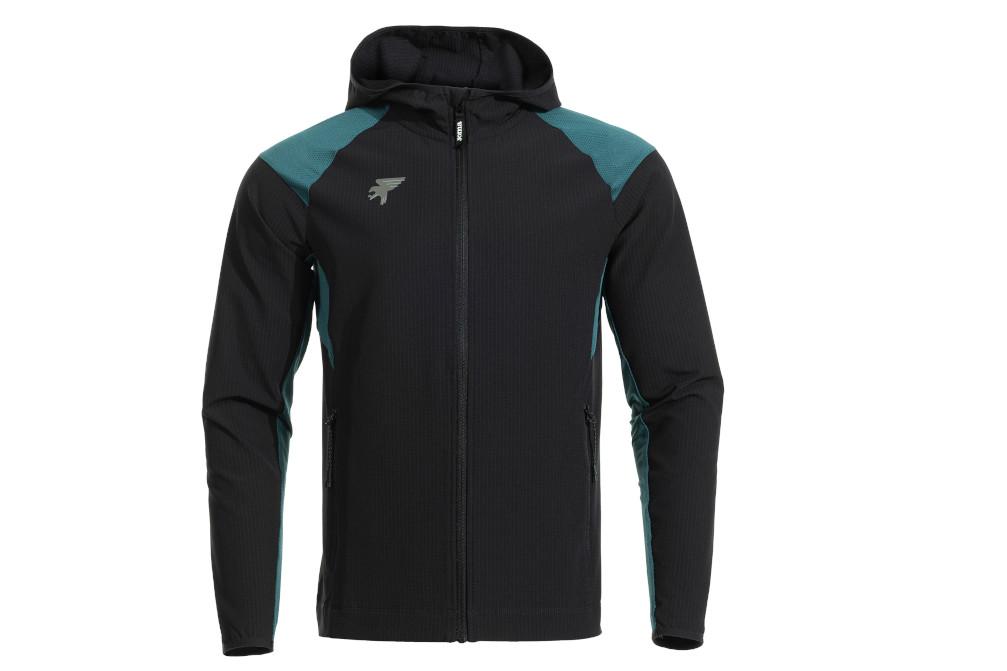 Sudadera con capucha Joma 104476.100 outdor Deva en negro para hombre