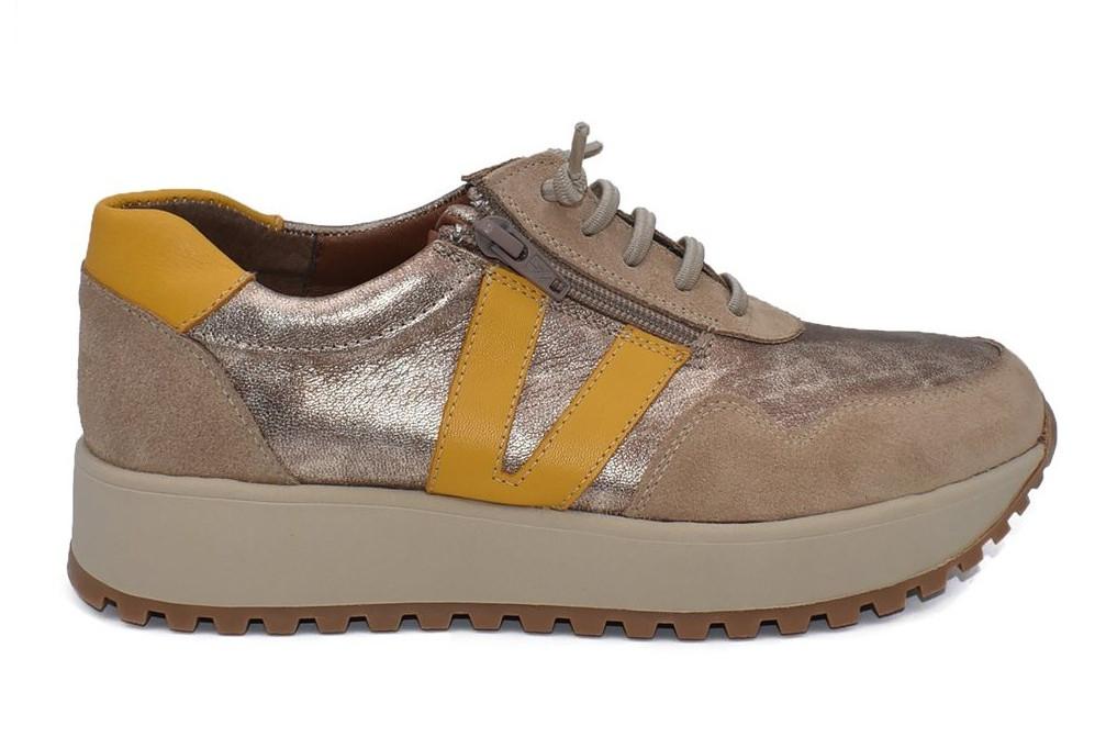 Zapatillas deportivas Chamby 160 en color arena