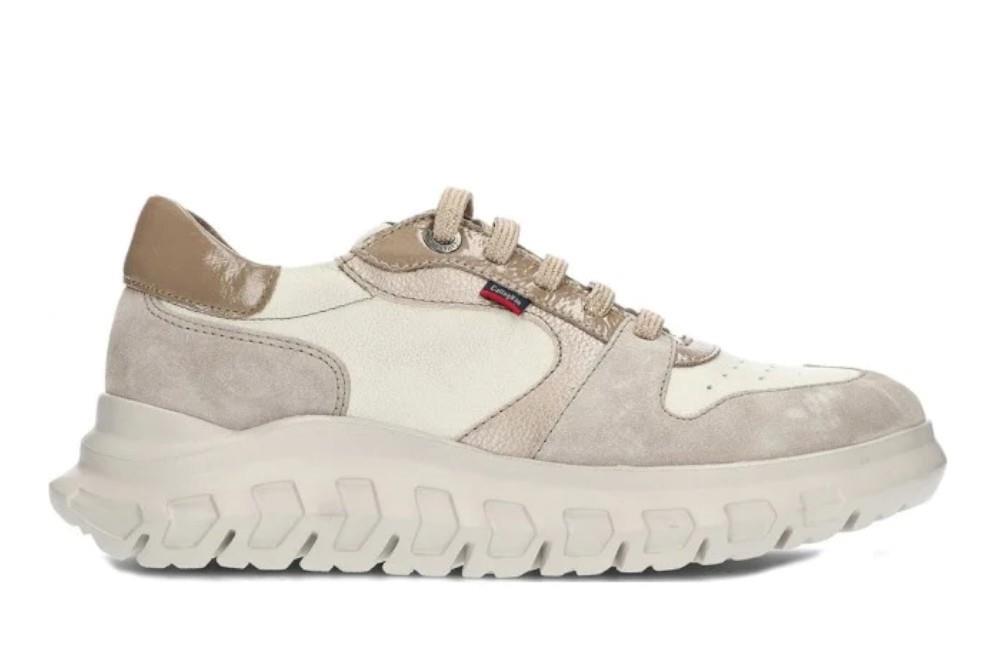 Zapatilla deportiva Callaghan 56002 Sirena en beige para mujer