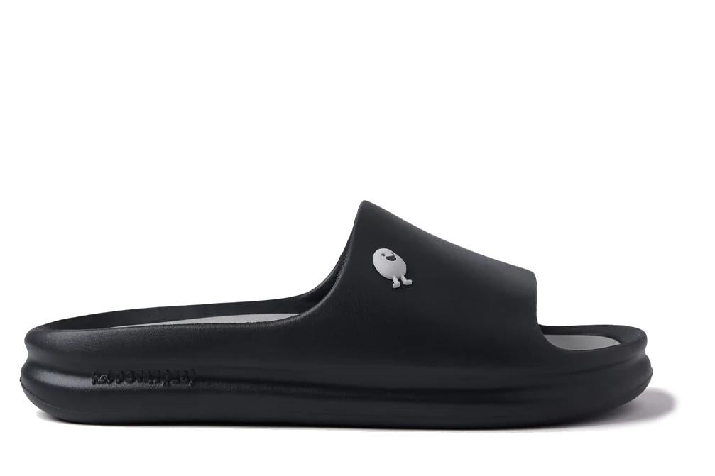 Chanclas Tipo Pala Gioseppo Gill 75545 Negras para Hombre con Plantillas Intercambiables