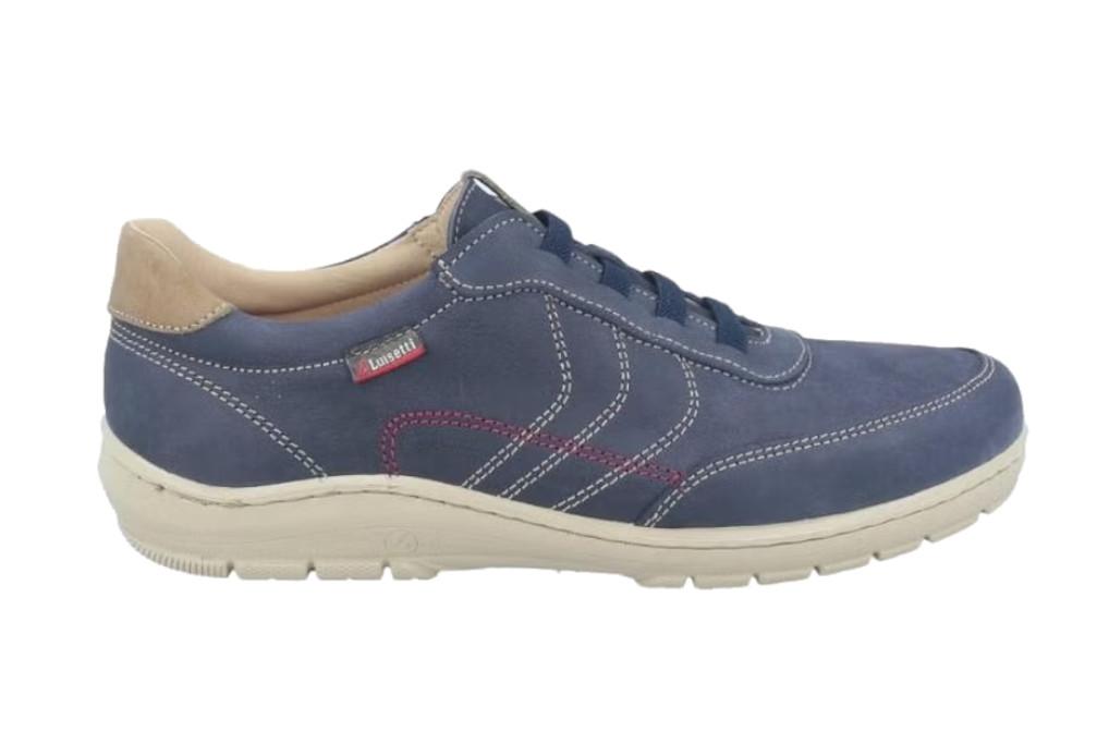 Zapato deportivo Luisetti 37104GS  en color azul marino