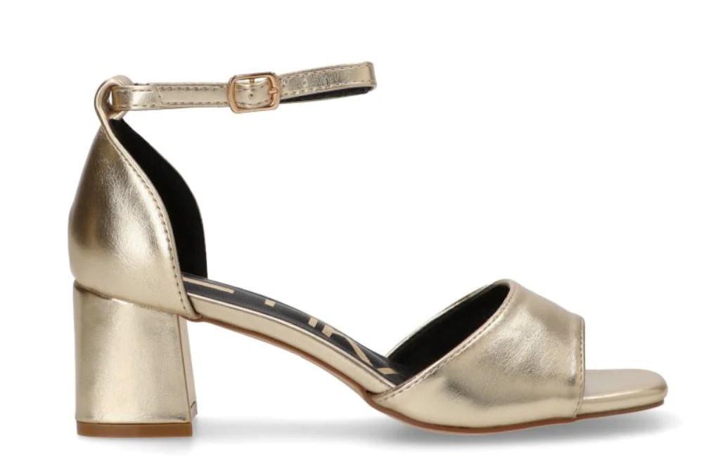 Sandalias de fiesta ETIKA 90007 TIRANT para mujer en oro