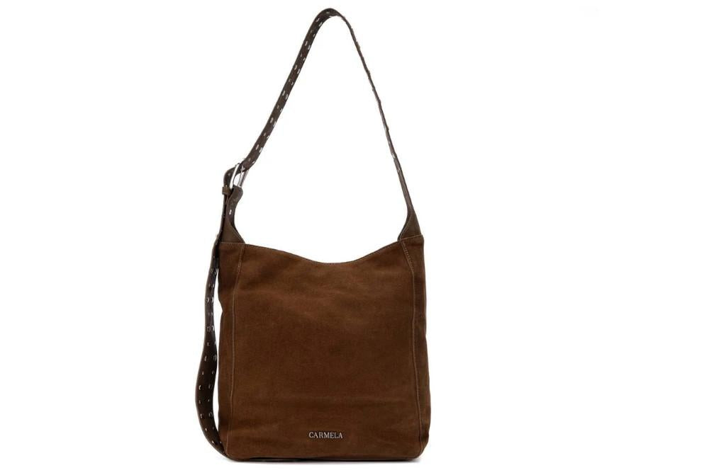 Bolso Carmela 186245 Camel Mujer Shopper de Hombro Efecto Piel
