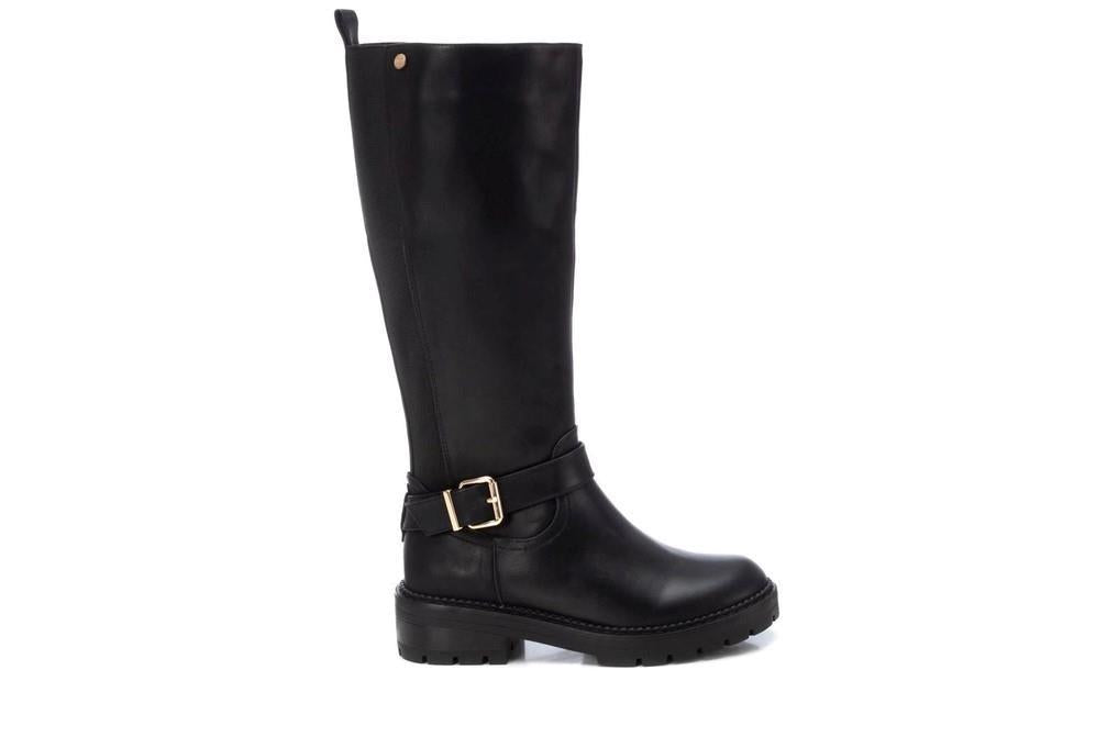 Botas altas biker XTI 143089 en negro para mujer