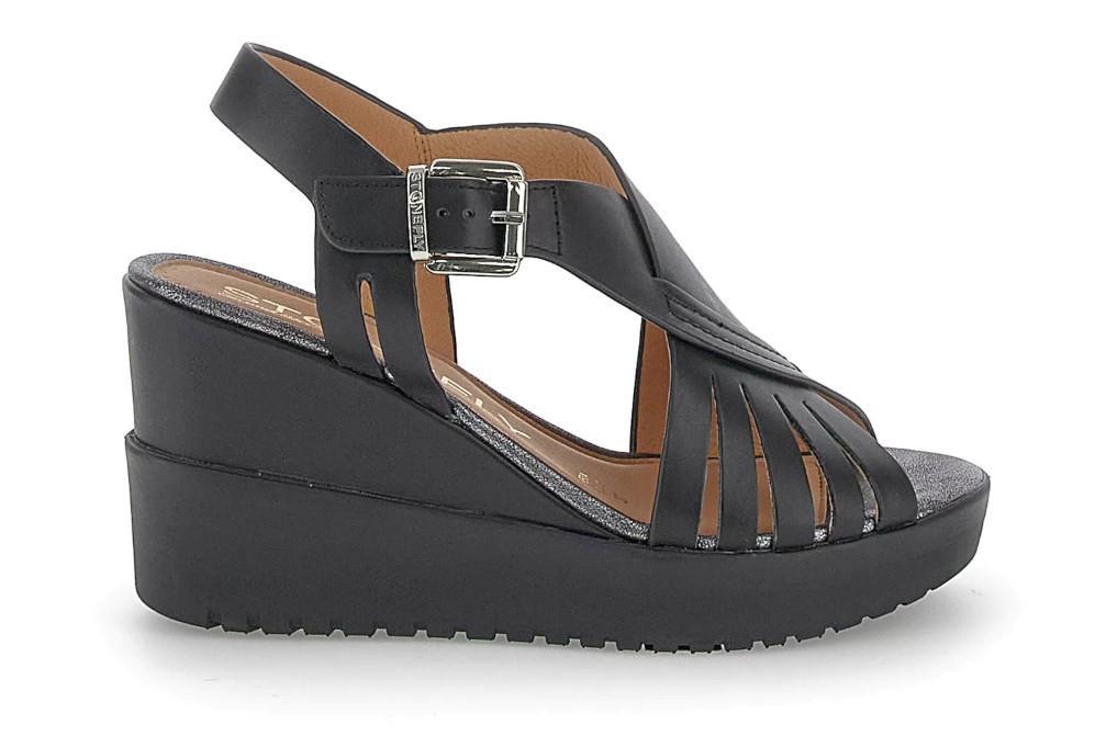 Sandalias con cuña Stonefly ELY 18 CALF LTH para mujer