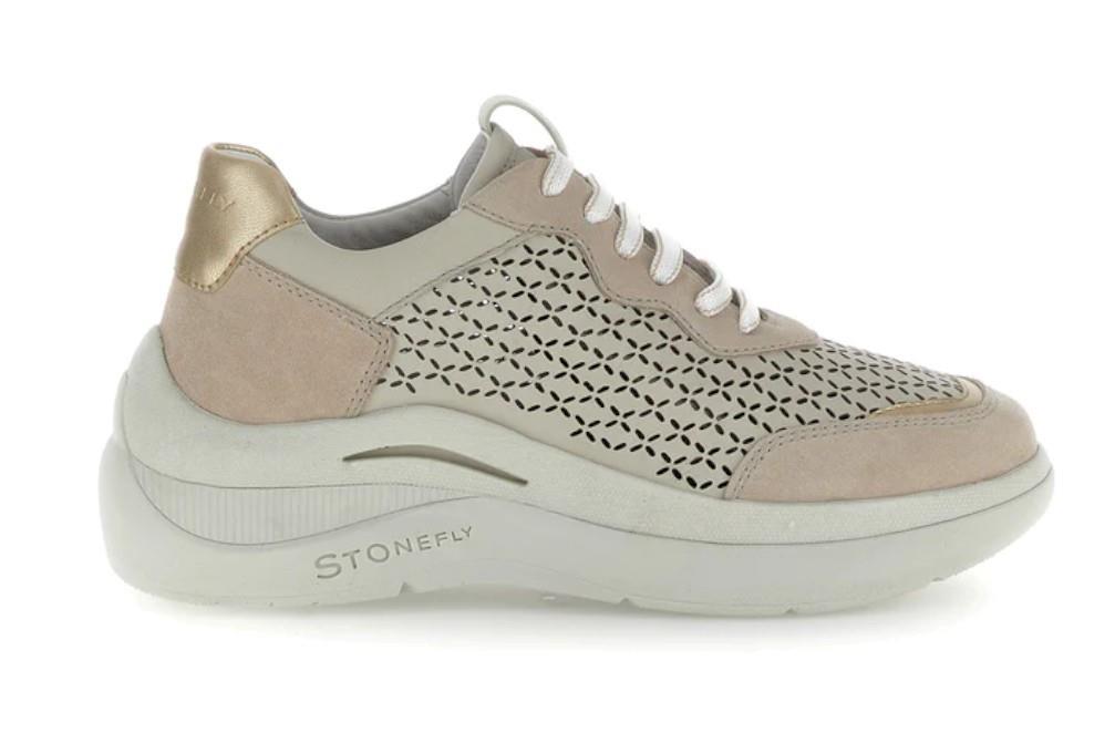 Zapatillas deportivas Stonefly ROCHA 8 en blanco para mujer