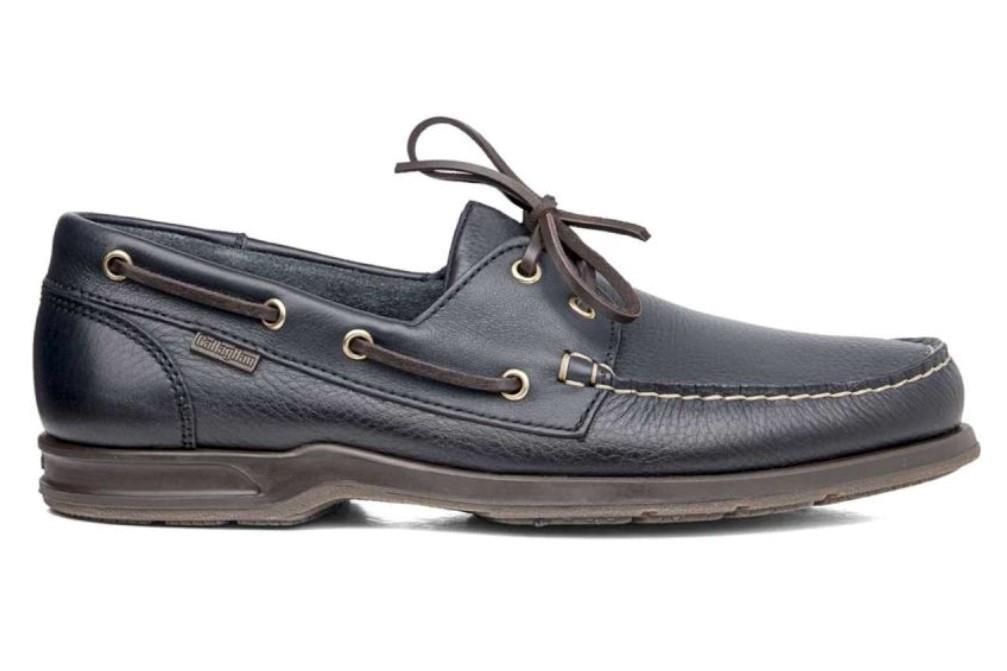 Zapatos náuticos Callaghan 53205 Sea-walker en azul para hombre