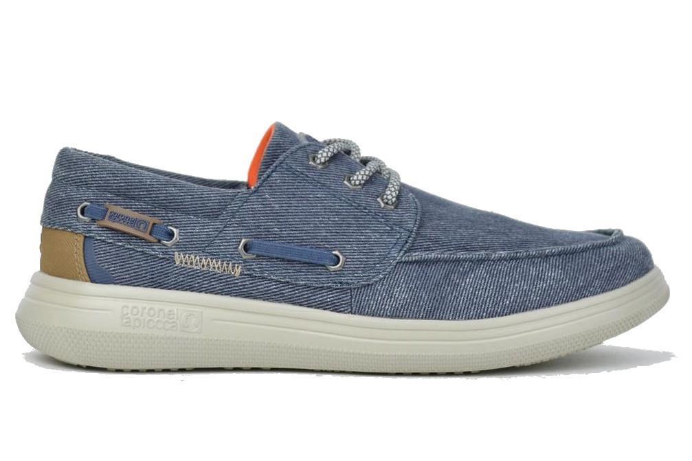Zapatos náuticos Coronel Tapiocca T206-4 en azul para hombre
