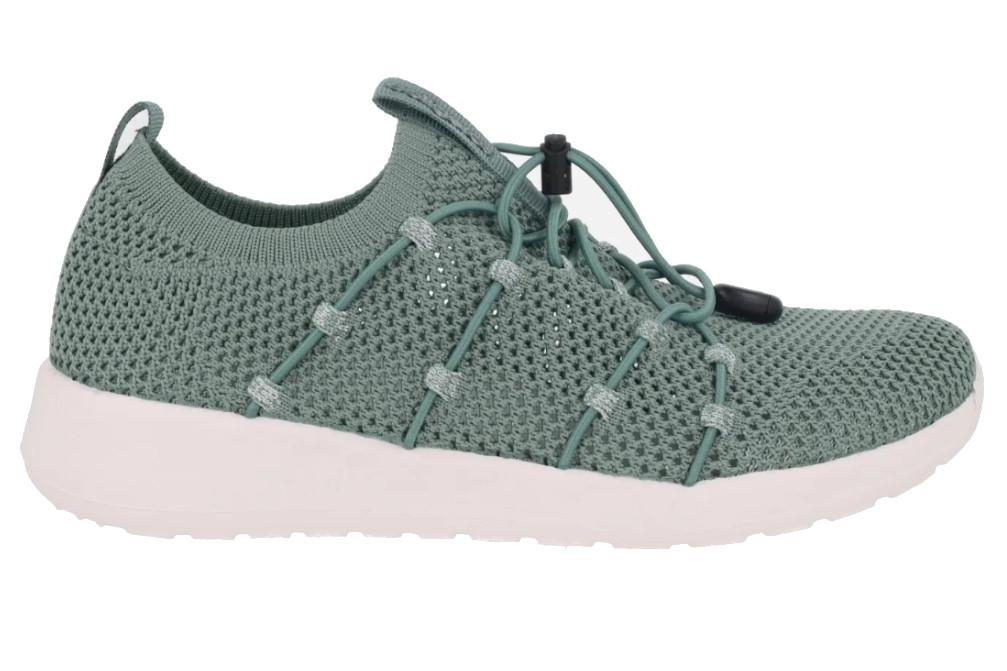 Zapatillas deportivas ultraligeras Eolution Eoligeros en color kaki para mujer