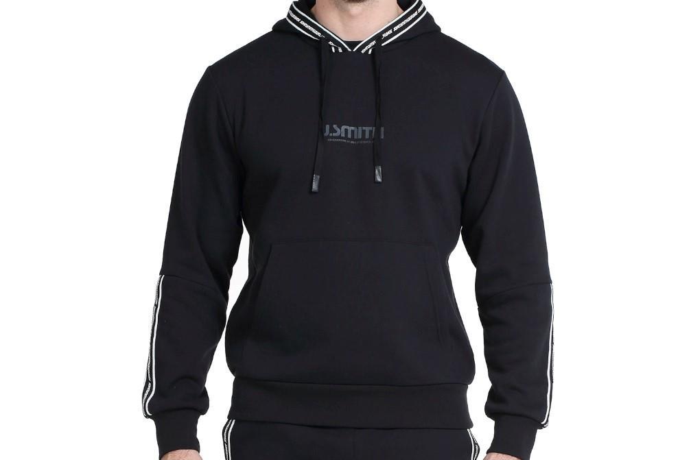 Sudadera con capucha John Smith Dombay en negro para hombre