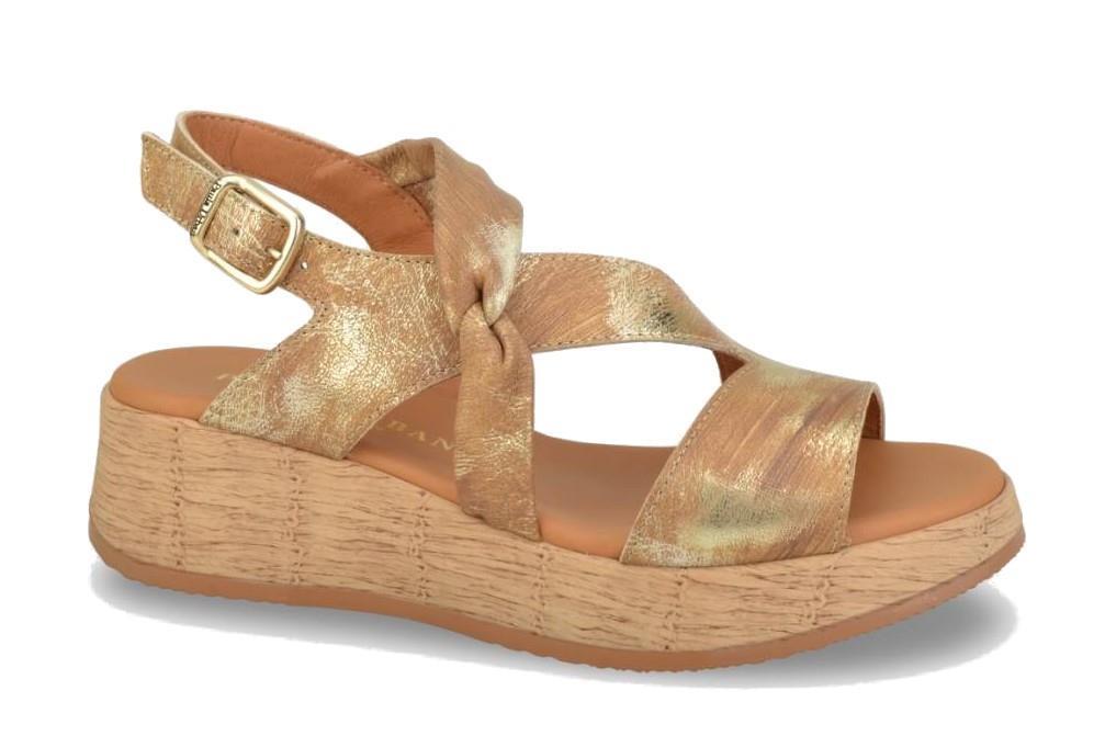 Sandalias Paula Urban 33-754 Picasso en tostado para mujer