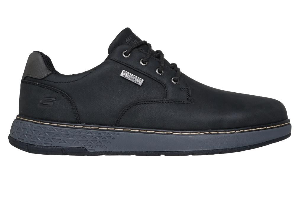 Zapatos deportivos Skechers Waterproof Relaxed Fit: Garlan - Pryor en negro