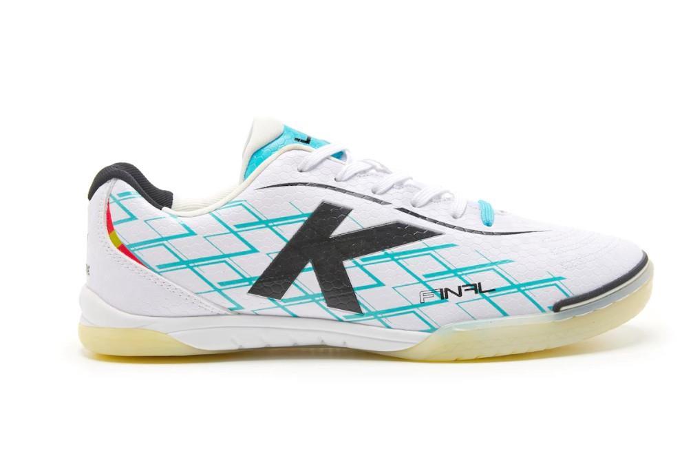 Zapatillas de fútbol sala unisex Final Indoor Kelme blanco