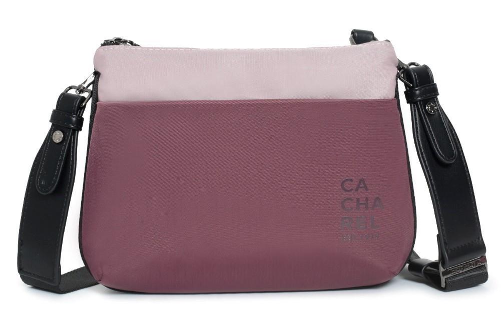 Bolso bandolera doble cremallera Cacharel bags en burdeos