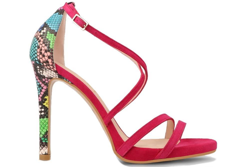 Sandalias de Tacón alto Lodi YURIKO-X  – Sandalias de fiesta Elegantes para Mujer multicolor