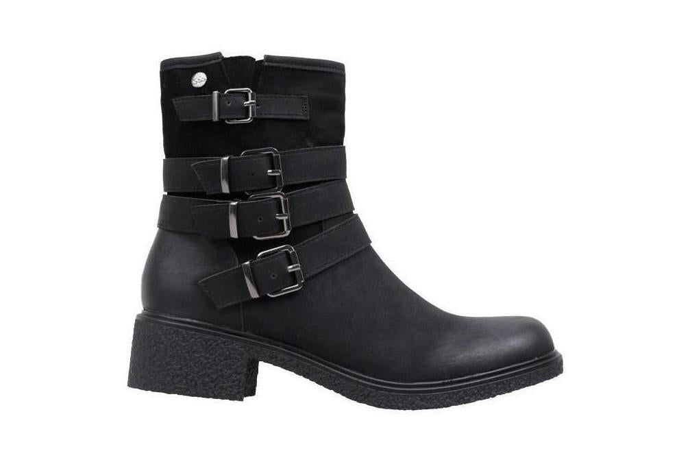 Botines Isteria 22222 en negro para mujer