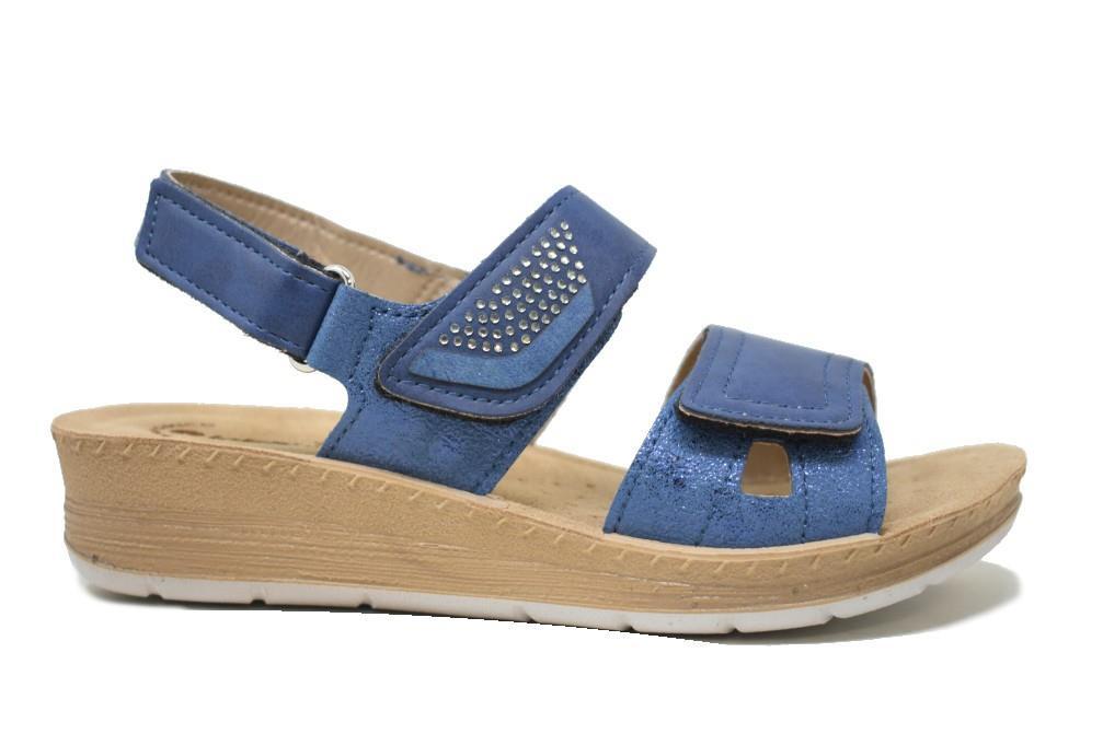 Sandalias cómodas Inblu FC000061 en azul