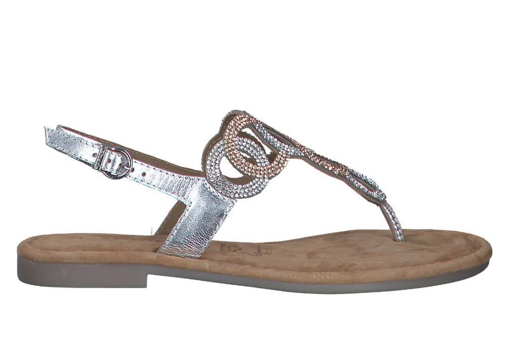 Sandalias Tamaris 28125 en plata para mujer