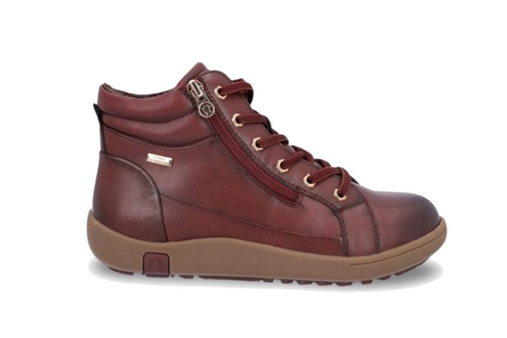Botines con cordones Coronel Tapiocca T725-15 en burdeos