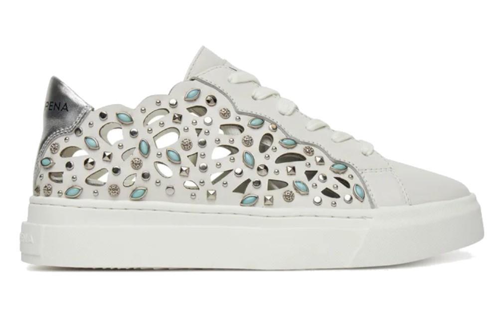 Zapatillas deportivas Alma en Pena V250224 en blanco para mujer