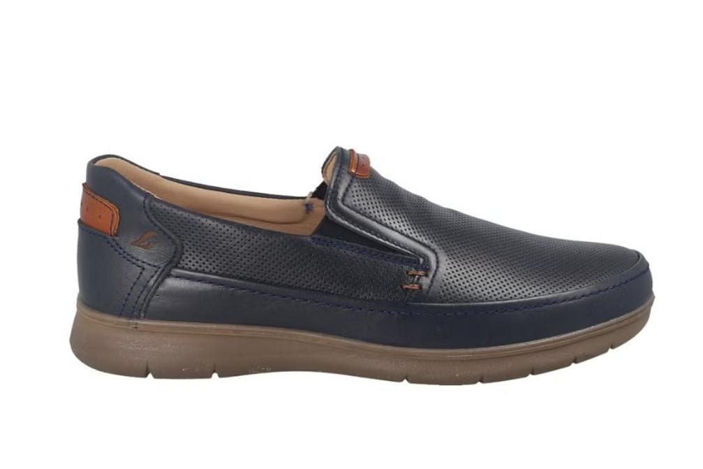 Mocasines para hombre Luisetti 27924NA en color azul marino