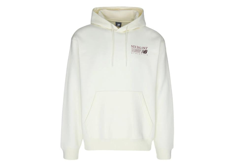 Sudadera con capucha New Balance Reimagined MT62E6VJ Angora en beige para hombre