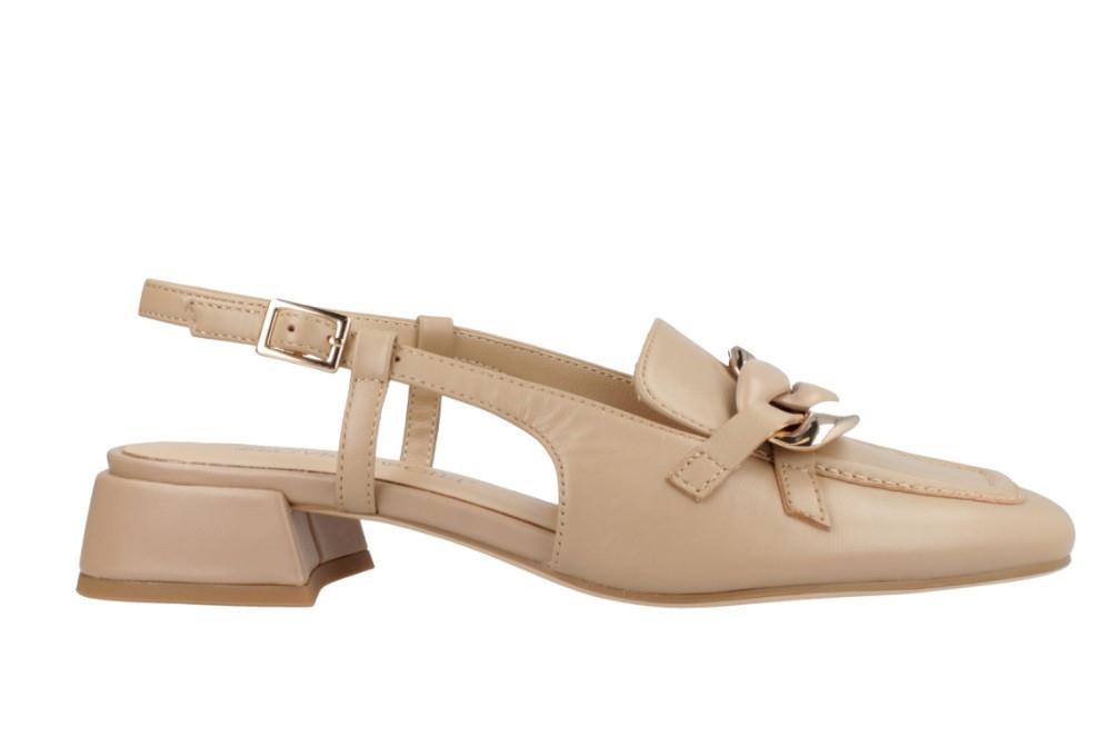 Mocasín Regarde le ciel Lola-03 en beige para mujer