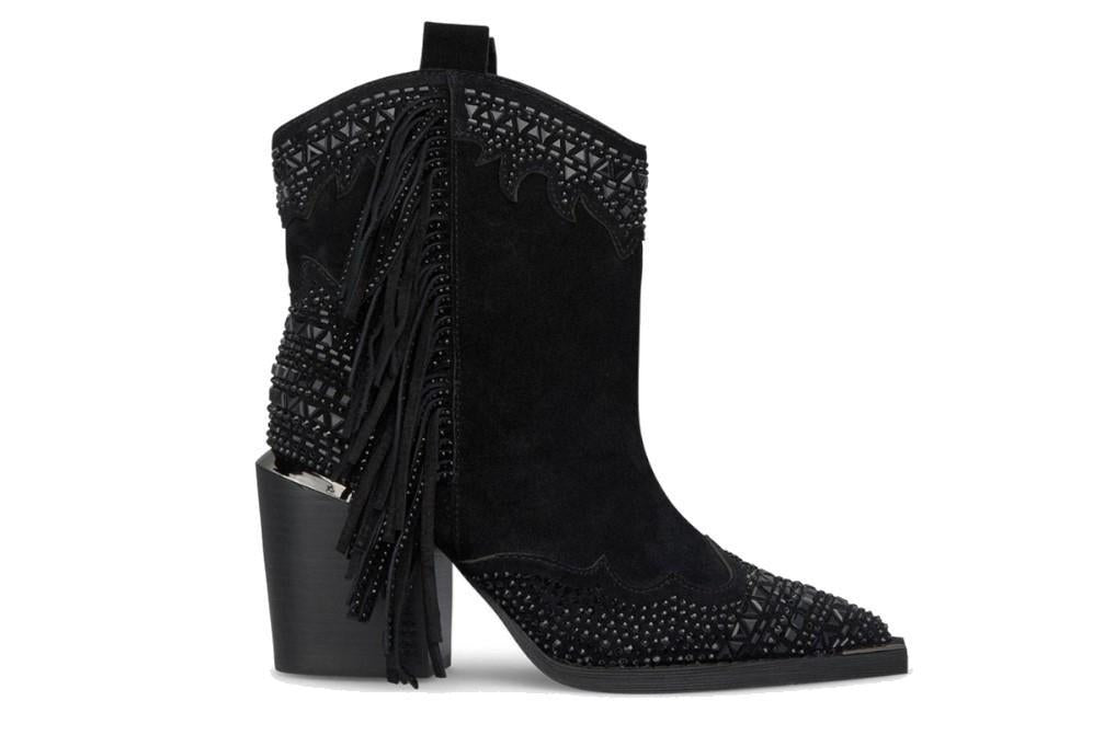 Botin cowboy Alma en Pena de color negro para mujer