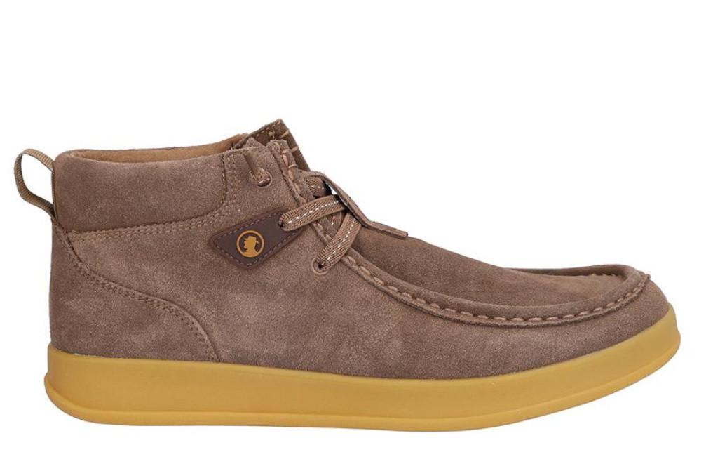 Botines wallaby Coronel Tapiocca T539-2 de serraje marrón para hombre