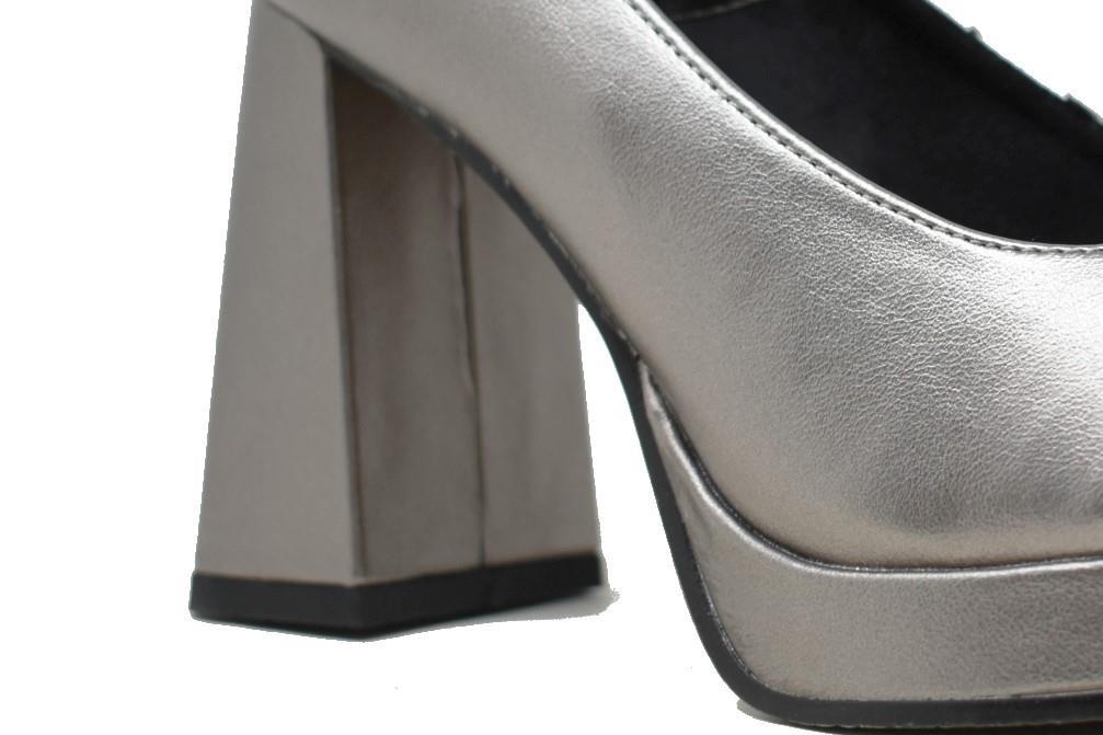 Zapatos de tacón Isteria 23176 en plomo para mujer