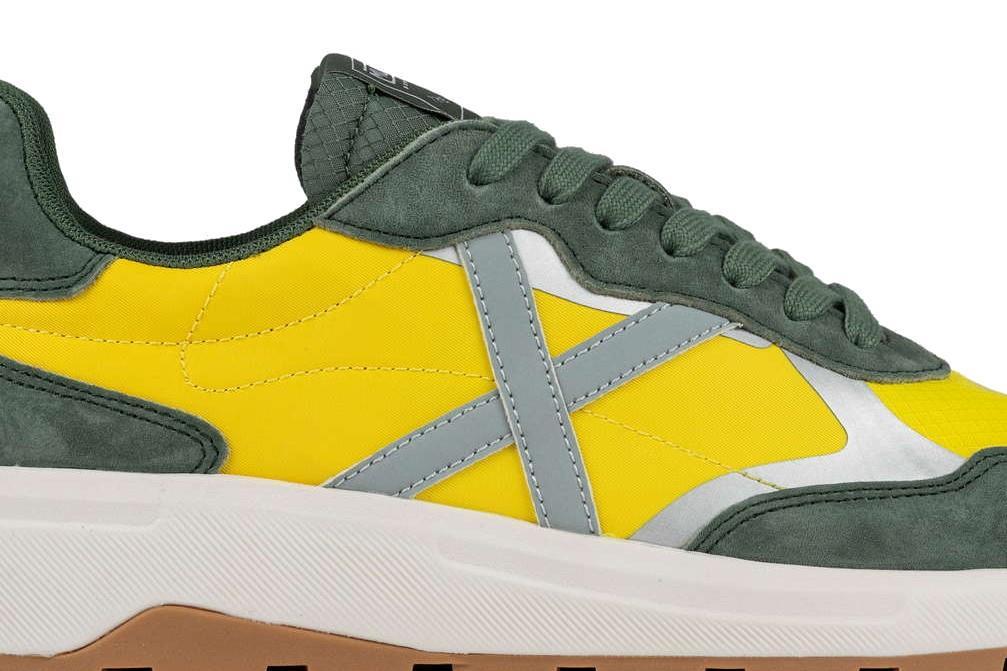 Zapatillas deportivas Munich 4599001 BABEL 01 en amarillo para hombre