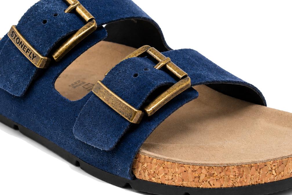Sandalias Bio Stonefly Sibil Man 1 azul 223907 para Hombre en Ante | Confort y Estilo Casual