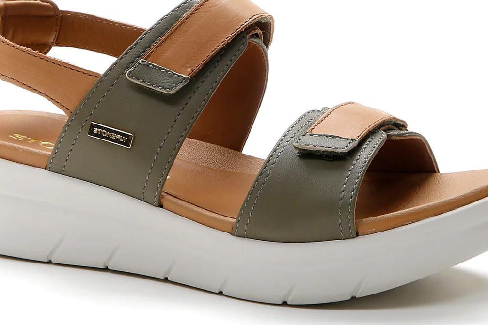 Sandalias Stonefly AQUA III 20 en verde para mujer