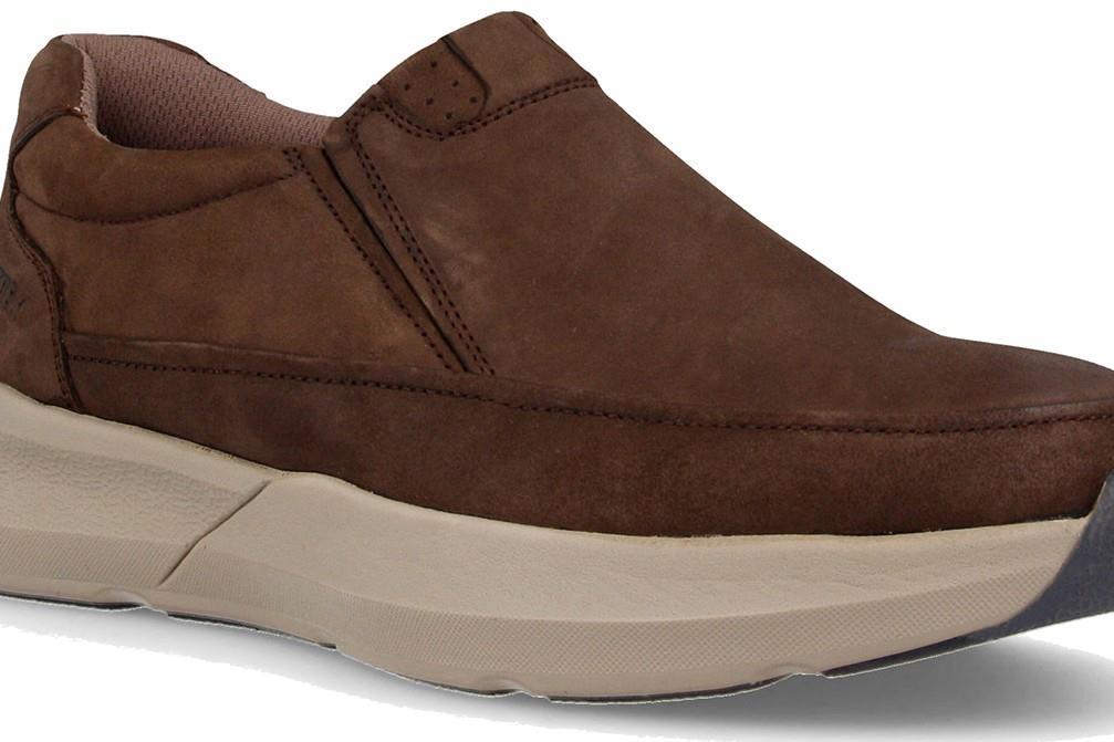Zapatos slip on Paredes Riola CP25570 en color marrón