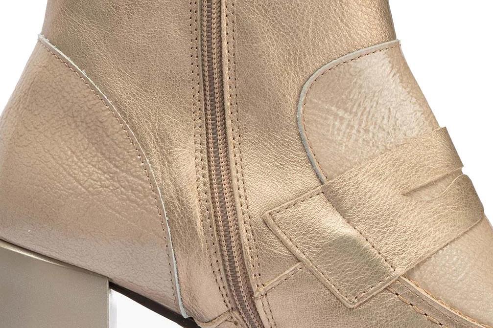 Botines Pitillos 10132 en piedra para mujer