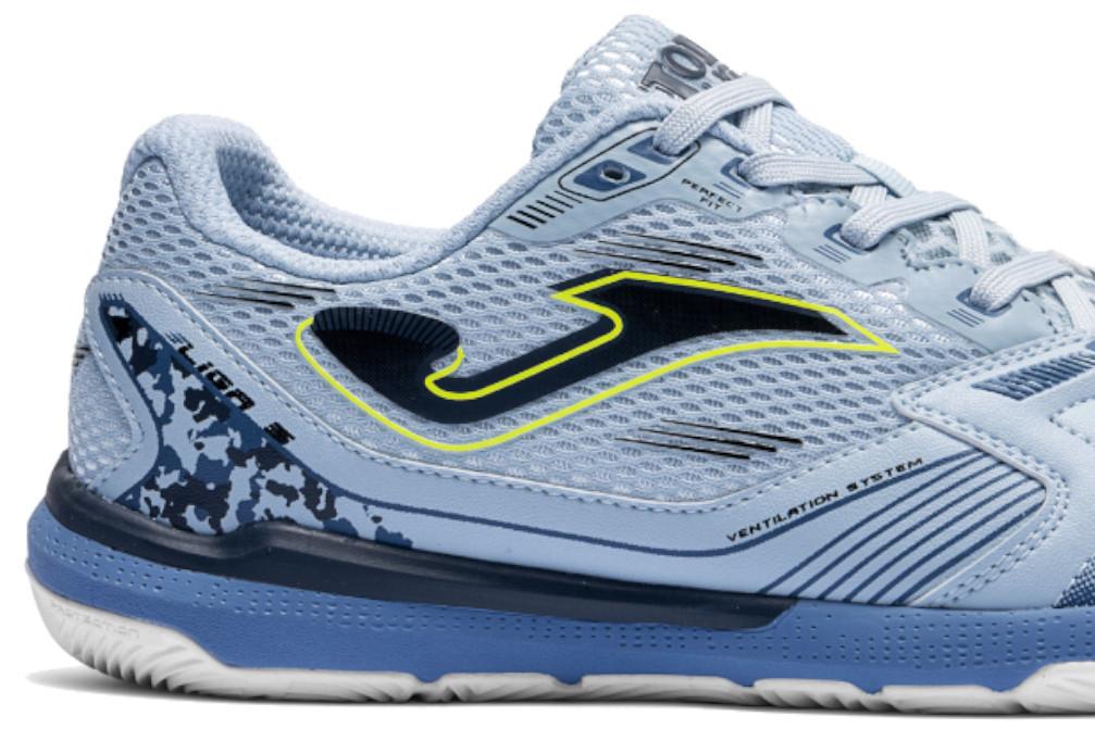 Zapatillas de fútbol sala Joma LIGS2605IN LIGA 5 2605 CELESTE INDOOR