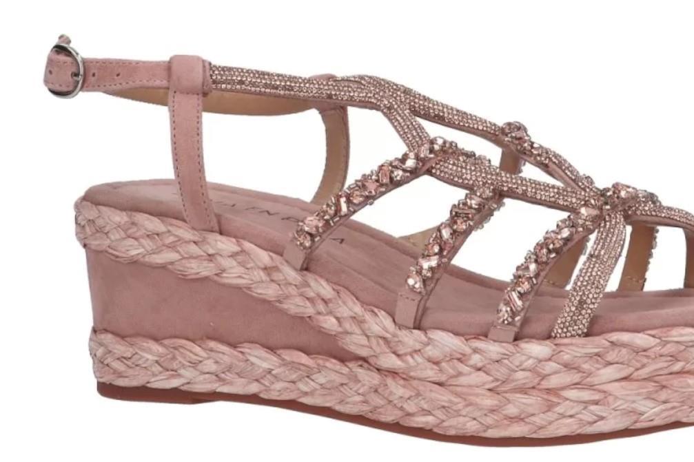 Sandalias con cuña Alma en Pena V241012 en rosa