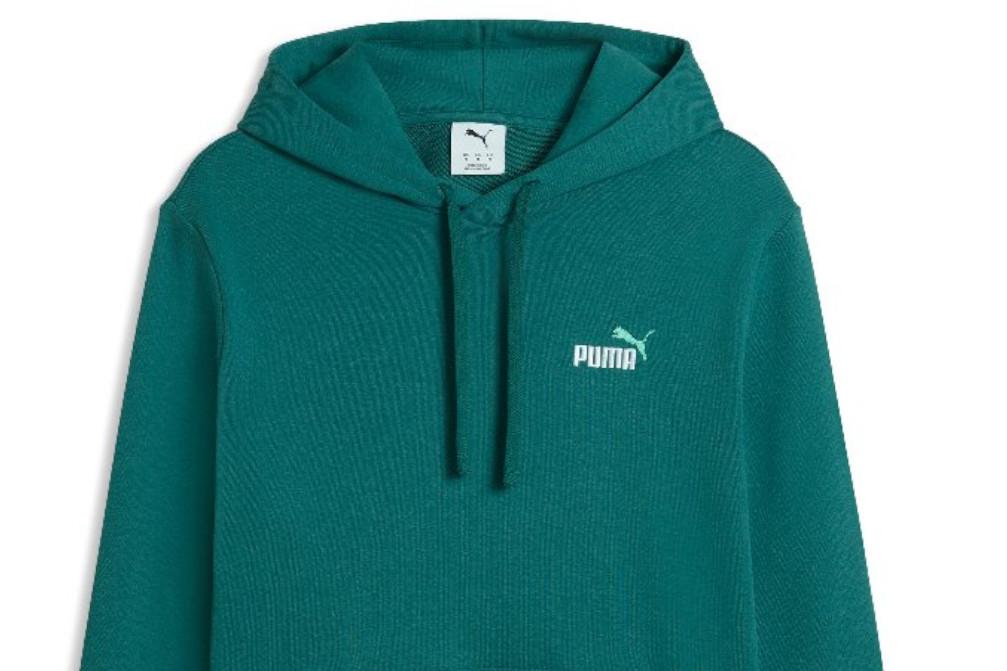 Sudadera con capucha Essentials de corte holgado con logo n.º 1 para hombre