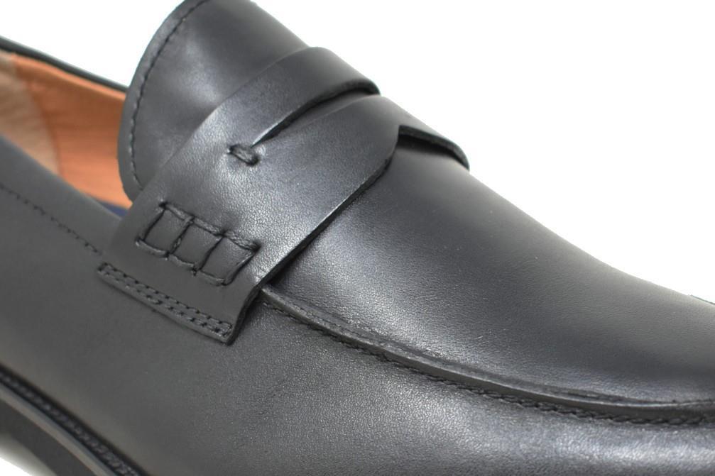 Mocasines Stonefly CALVIN 9 CALF LTH 220798 en negro para hombre -Zapatos de vestir