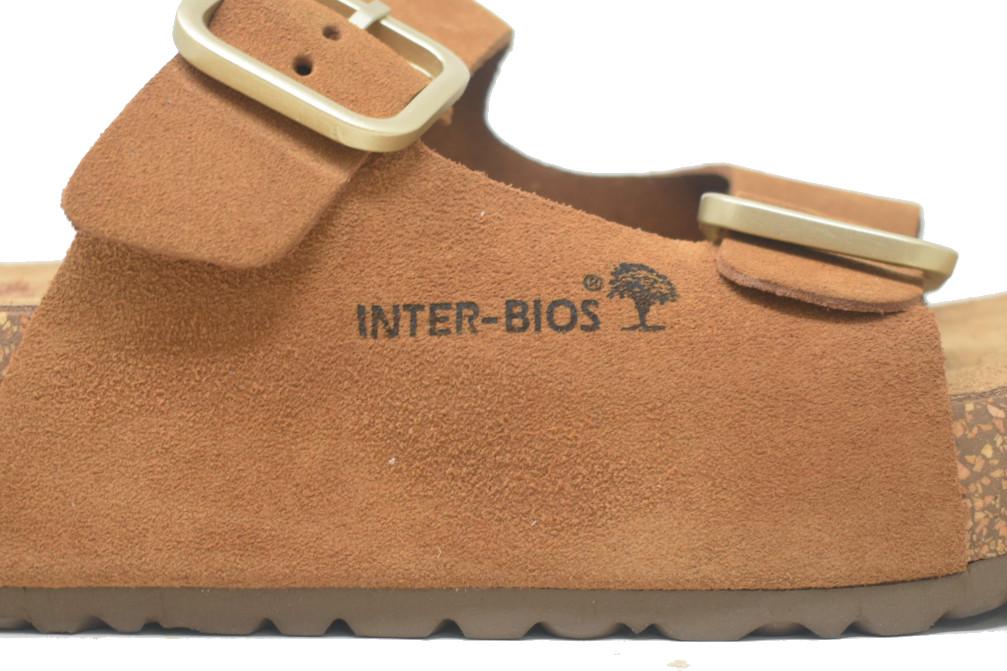 Sandalias Planas Interbios 2007S Beige para Mujer | Sandalias de Piel con Plataforma Baja y Máxima Comodidad