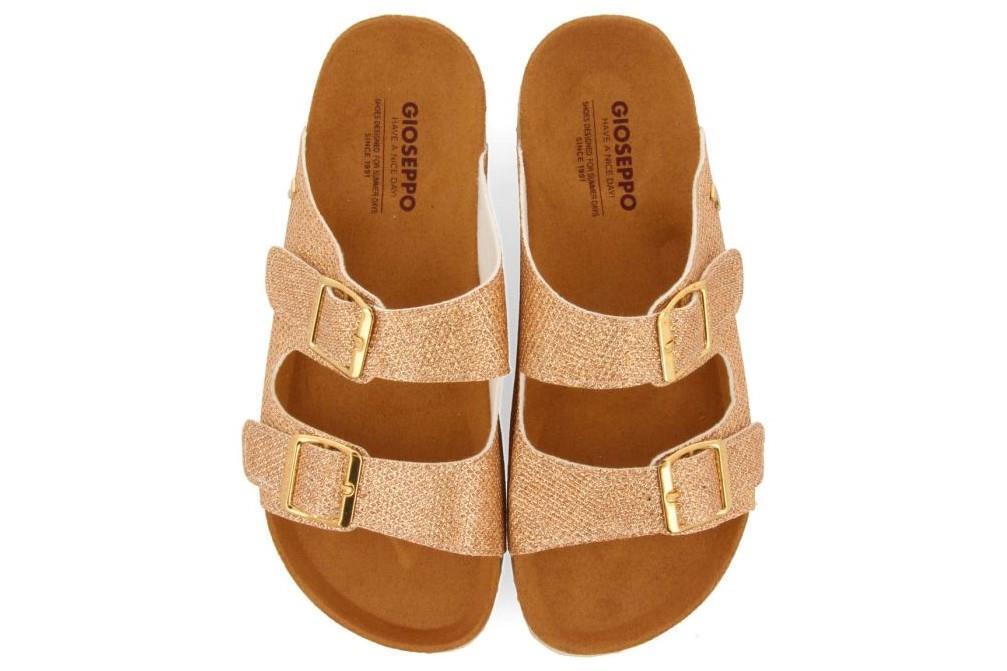 Sandalias bio Gioseppo Margate 71441 en oro para mujer
