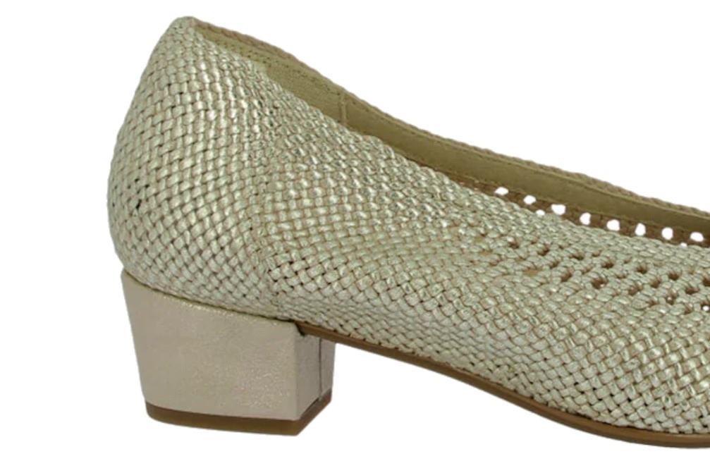 Zapatos de tacón Doctor Cutillas 81254 en platino para mujer