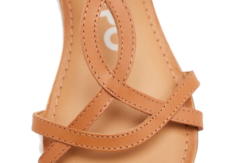 Sandalias planas Gioseppo Lamim 69113 en cuero para mujer
